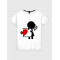  Tricou cuplu Puzzle. Photo 3